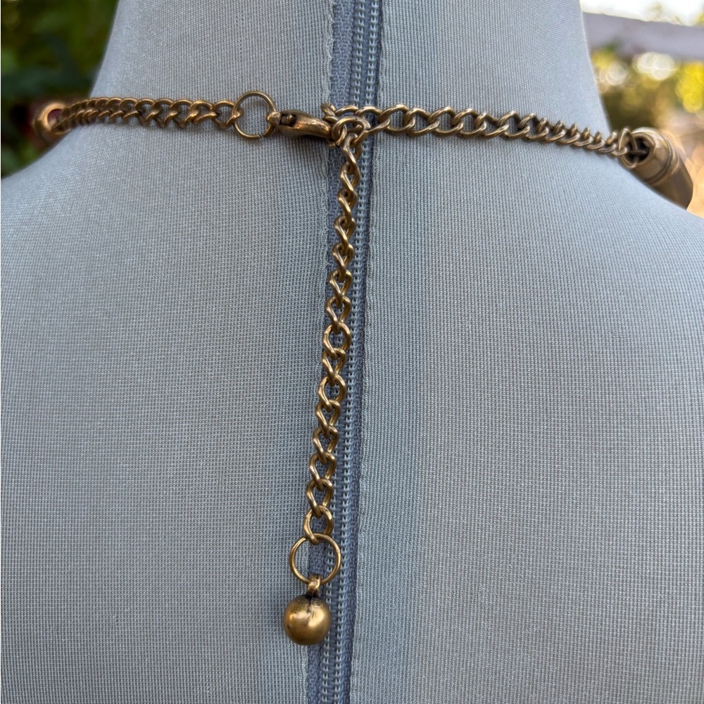 Chic White Blouse with Black Halter Straps - Picture 12 of 16